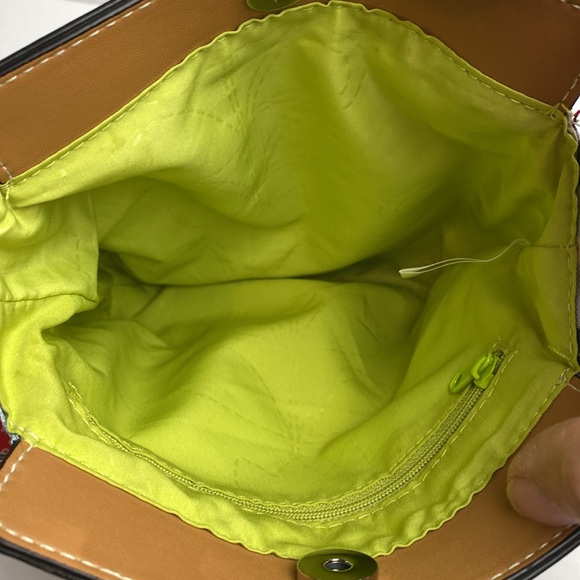 Lily Bloom "Jamie" Mini Crossbody Handbag Purse using Karma Bloom Fabric - Picture 9 of 10